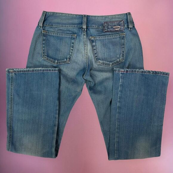 Vintage Diesel Y2K double button bootcut jeans - Picture 3 of 6